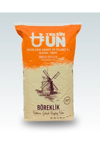 Teksin Böreklik Un 25 Kg Teksin Böreklik Un 25 Kg