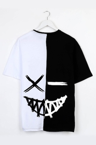 Uyguntarz Sırt Baskılı Şort T-shirt Eşofman Takımı Siyah