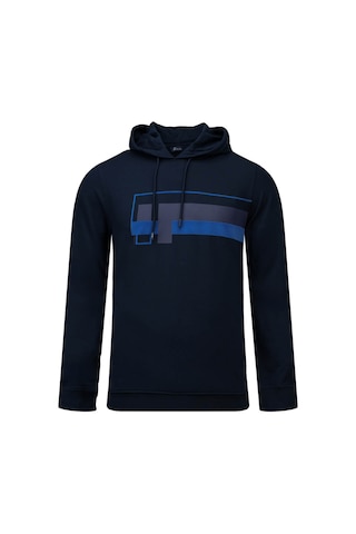 Hatemoğlu Lacivert Regular Fit Baskılı Kapüşonlu Sweatshirt 2977612 Lacivert
