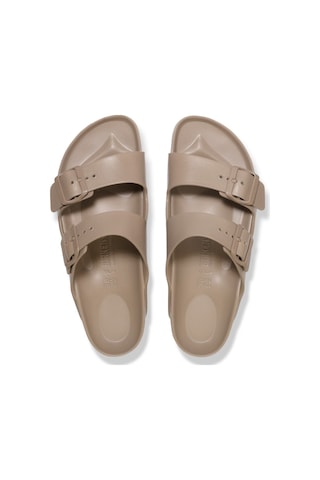 Birkenstock Bırkenstock Arızona Eva Suya Dayanıklı Sütlü Kahve Çift Bantlı Erkek Terlik 1030447 1030447 Skah Sütlü Kahve