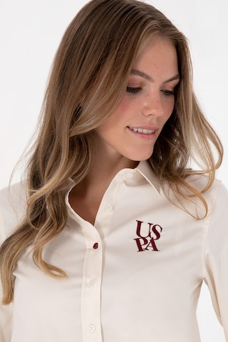 U.s. Polo Assn. Kadın Gömlek Desenli 50308653-vr256 İnci