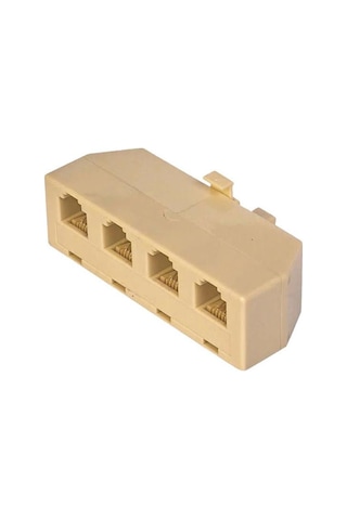 Telefon Dağıtıcı 1 Erkek / 4 Dişi Elektromer