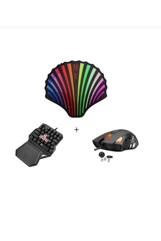 Kugamer M4 Süper Üçlü Set Klavye Mouse Yapay Zeka Konsol Dönüştür
