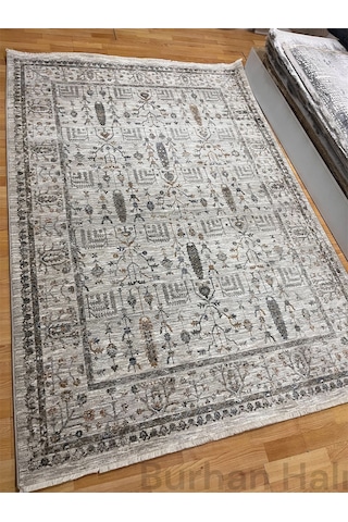 Merinos Halı Valeria Serisi 91001-060 Vintage Etnik Desenli Salon Oturma Odası Halısı Çok Renkli