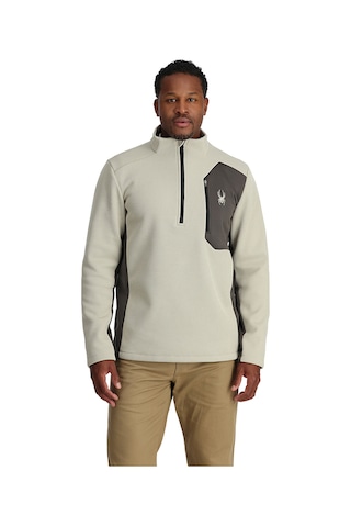 Spyder Bandit 12 Zip Erkek Bej İçlik Üst 6150