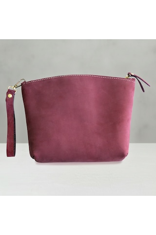 Hakiki Deri El Yapımı Bordo Clutch Çanta Yumuşak Deri Günlük Kadın Çantası Bileklik Askılı Hakiki Deri El Yapımı Bordo Clutch Çanta Yumuşak Deri Günlük Kadın Çantası Bileklik Askılı