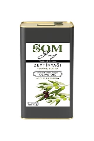 1 Litre Soğuk Sıkım Zeytinyağı