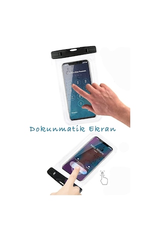Tüm Telefonlarla Uyumlu Su Geçirmez Kılıf Askılı Telefon Kılıfı