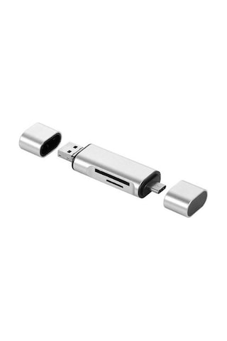 Type C Usb Kart Okuyucu Micro Sd Card Reader Çevirici Dönüştürücü Adaptör