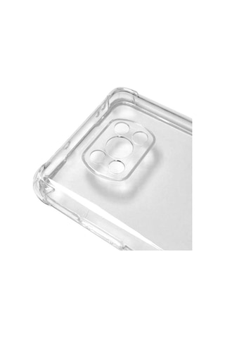 Zore Poco X3 Kılıf Msra Kamera Korumalı Nitro Anti Shock Silikon - Renksiz Renksiz