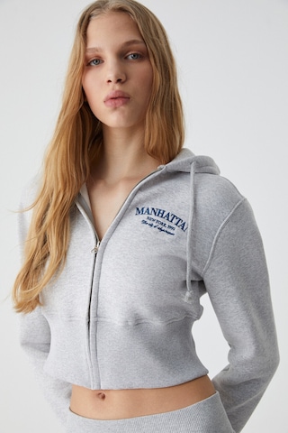 Grimelange IRESSINE Kadın Kapüşonlu Fermuarlı Uzun Kollu Regular Grimelanj Sweatshirt