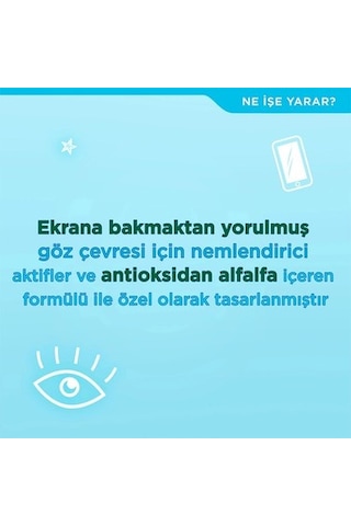 Vegan Göz Kremi 25 Ml, Su Bazlı Nemlendirici Etki
