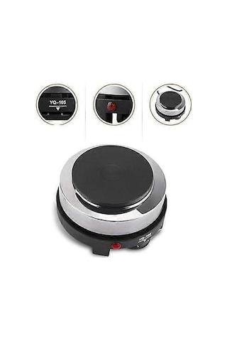 220v 500w Mini Elektrikli Sıcak Plaka, Taşınabilir Sıcak Plaka, Elektrikli Sıcak Plaka Isıtıcısı, Ofis Ve Mutfak İçin Taşınabilir Mini Ev Tipi Sıcak Plaka Ab Fişi