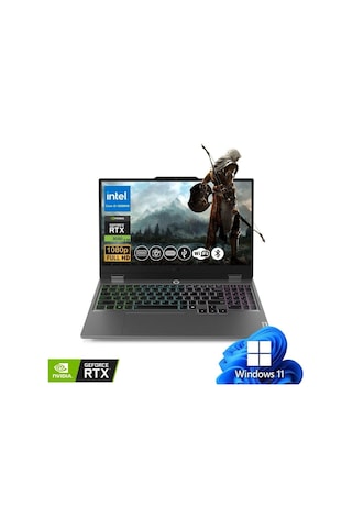 Lenovo LOQ 15IAX9 83GS00P8TR-ATL24 i5-12600HX 16 GB 512 GB SSD 6 GB RTX3050 15.6" W11P FHD Dizüstü Bilgisayar