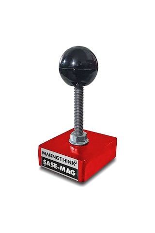 Magnethink Şase-mag Güçlü Manyetik Kaynak Makinesi Şase Topraklama Akım Kablo Tutucu Mıknatısı Şasemag - Kırmızı 1 Adet