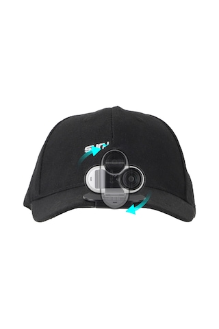 Sunnylıfe G3s-j867 Insta360 Go 3 S/go 3 Eylem Kamera Şapka Ağız Klip 360 Derece Rotasyon Şapka Montaj Klipsi