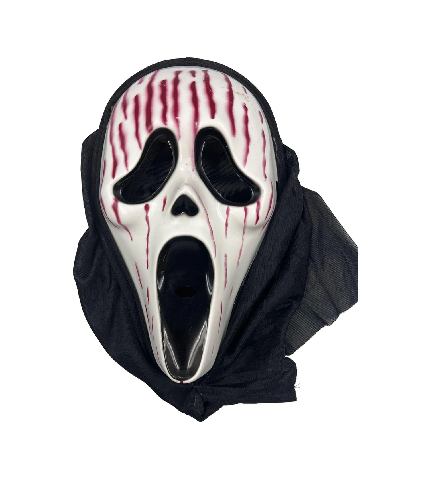Halloween Maske Çığlık Kanlı Lüks Kalın Arkası Tül Diğer