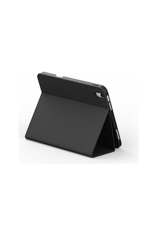 Apple Uyumlu iPad  11.nesil 2025 Kılıf Skinarma 360 Tam Koruma Standlı Juno Kılıf Siyah