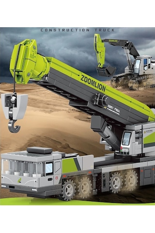 Sembo Block 705101 Mini Vinç Kamyonu  Yapı Blokları