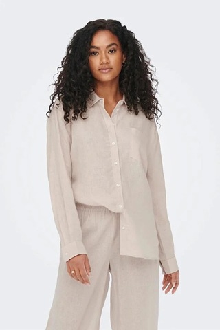 Only 15259585 Kadin Gomlek - Krem