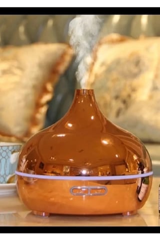Hava Nemlendirici Parlak Gold Aromatik Oda Kokusu 550 Ml Kahve Aroma Difüzörü Buhar Nemlendırıcı Diğer