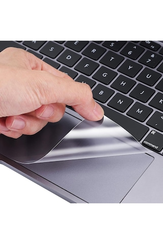 Novstrap Apple Uyumlu MacBook Pro 16 İnç M1 M2 A2485 A2780 A2141 İle Touchpad Trackpad Koruyucu Film