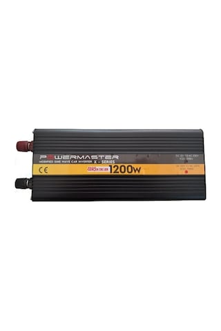 12v Volt 1.2kw 1200w Watt Modifiye Sinus İnverter 220 Çevirici İnvertör Dijital Ekranlı Dönüştürücü