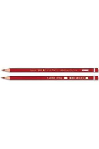 Faber-castell Kopya Kalemi Kırmızı - 12 Adet Kiremit Kırmızı