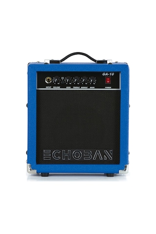 Echoban Ga10bls 10 Watt Mavi Gitar Amfisi