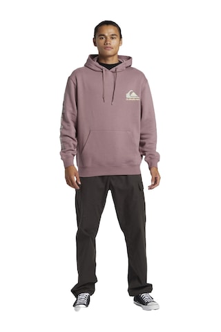 Quiksilver Omni Logo Hoodie Erkek Sweatshirt Mor