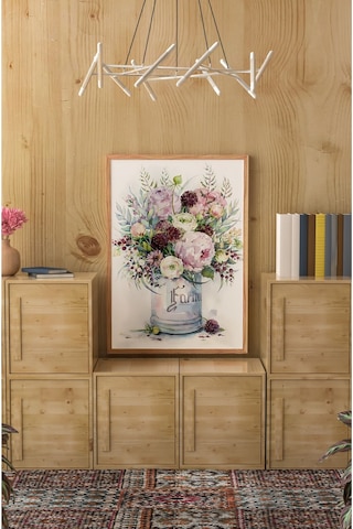 Ahşap Çerçeveli Mdf Tek Tablo Çiçek Dekoru Tablo Kendi Tablo Setinizi Oluşturacağınız Liste 23 X 32 Çerçeveli 1075