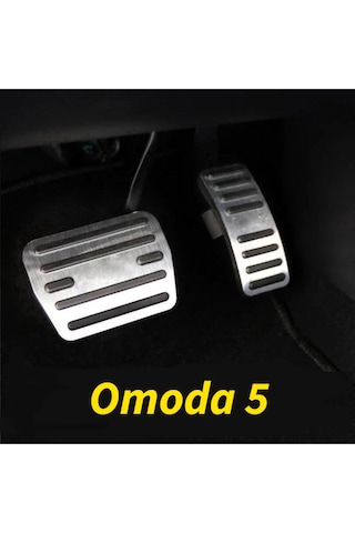 Chery Omoda 5 Spor Metal Pedal Seti Aksesuar