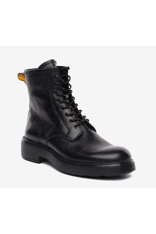 Greyder Erkek Siyah Hakiki Deri Military Bot 5k1yb18750 7961 Sıyah