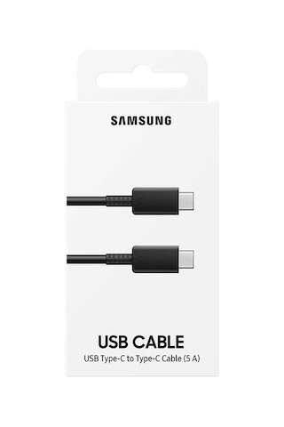 Samsung Uyumlu EP-DN975BBEGWW 5 A Type-C Kablo Siyah