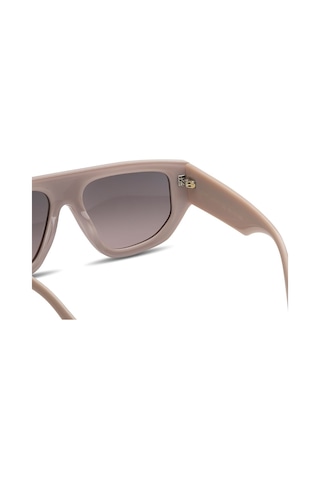 Leziff Berry Unisex Güneş Gözlüğü Ekru