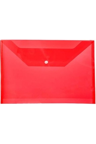Artlantis A3 Çıtçıtlı Zarf Dosya Kırmızı