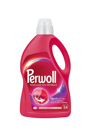 Perwoll Hassas Sıvı Çamaşır Deterjanı Renkliler 2,97l 54 Yıkama 2950 ML
