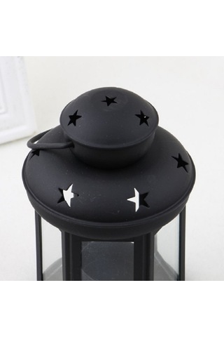 Novahub Hollow Star Demir Mumluk Metal Sanatları Pembe, Şık Dekorasyon