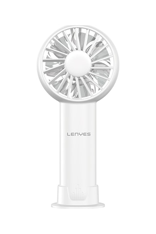 Lenyes Lhf15 3 Kademeli Portatif Mini Soğutucu El Fanı Beyaz