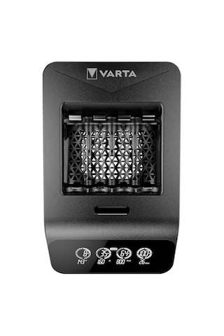 Varta Akü Şarj Cihazı, 4 X Aa 2100 Mah Dahil, Şarj Edilebilir Aa/aaa, Lcd Smart Charger+ İçin, Tek Yuvalı Şarj, 2