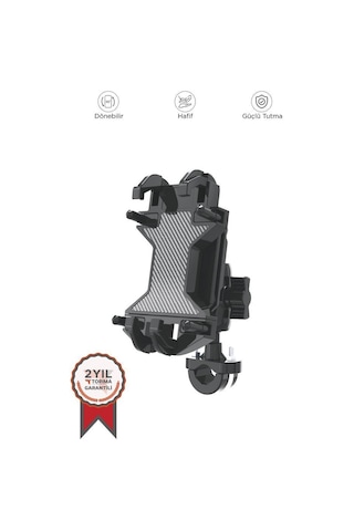 Torima Jx-042 Siyah Car Holder Araç Motor Ve Bisiklet Telefon Tutucu Siyah