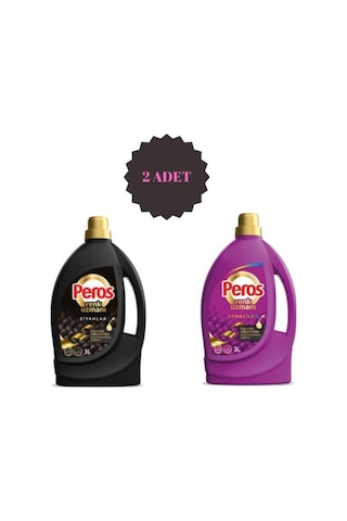 Peros Renk Uzmanı Renkliler & Siyahlar Kolejan Serum Etkisi Ile Kumaş Koruma & Bakım 2 X 3 Lt 3 L