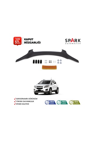 Chevrolet Captiva 2006-2012 Yıl Aralığı Uyumlu Kaput Rüzgarlığı 3mm