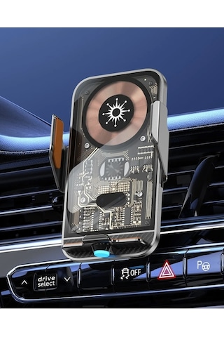 5 Watt Wireless Şarj Magesafeli Sensörlü Açılır Kanatlar Titanyum