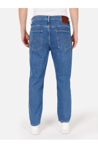 Colins 046 Marco Rahat Normal Kesim Normal Bel Düz Paça Mavi Erkek Pantolon Cl1070582 Cl1070582 Q1.v1 Dn43656 Denim