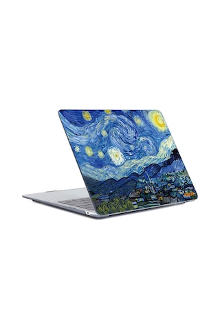 MacBook Pro 13" A1706/ A1708/ A1989/ A2159 Koruyucu Laptop Kılıfı Yıldız Gecesi