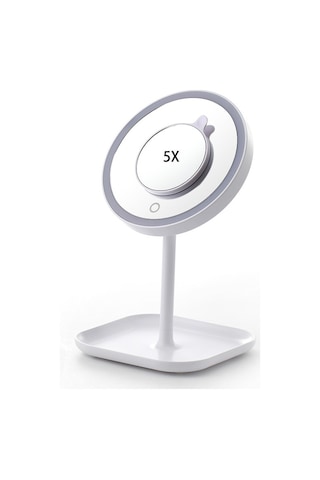 Land Of Myth 1x ve 5x Büyütmeli 23 Led Işıklı Makyaj Aynası