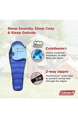 Coleman Fision 100 Hafif, İzalasyonlu, Yüksek Kaliteli -8 Uyku Tu Çok Renkli