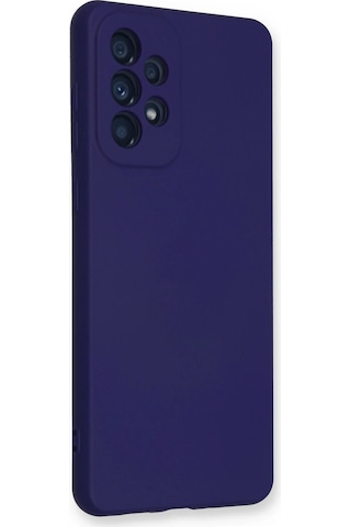 Cosmotex Newface Samsung Galaxy Uyumlu A33 5g Kılıf Nano İçi Kadife Silikon - Mor