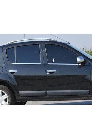 Dacia Sandero Krom Cam Çıtası 4 Pcs. P.Çelik 2006-2012